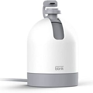 Blink Mini Pan-Tilt Mount | Rotating mount accessory for Mini indoor plug-in smart security camera (White)