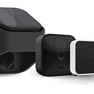 Blink Outdoor + Solar Panel Charging Mount ÔÇô wireless, HD smart security camera, solar-powered, motion detection ÔÇô 1 Camera Kit
