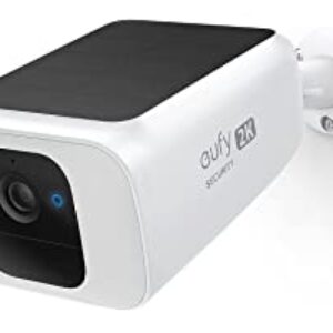eufy Security SoloCam S40, Solar-Powered, Wireless Outdoor Security Camera, Battery Camera, 2K Resolution, No Monthly Fee (Renewed)