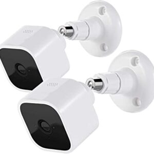 Blink Mini Camera Wall Mount Bracket, 360 Degree Adjustable Camera Mount Stand for Blink Mini Indoor Camera, Also Fit for Blink XT2 Outdoor / Indoor Home Security Camera System (2 Pack)