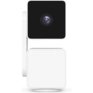 WYZE Cam Pan v3 Indoor/Outdoor IP65-Rated 1080p Pan/Tilt/Zoom Wi-Fi Smart Home Security Camera with Color Night Vision, 2-Way Audio, Works with Alexa & Google Assistant, White