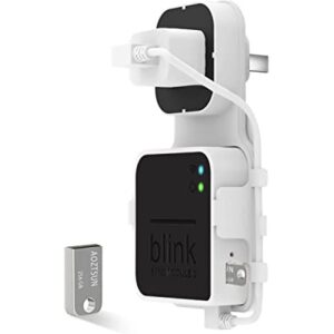 256GB USB Flash Drive and Outlet Wall Mount for Blink Sync Module 2, Save Space and Easy Move Mount Bracket Holder for Blink Outdoor Indoor Security Camera (Blink Sync Module 2 is NOT Included)