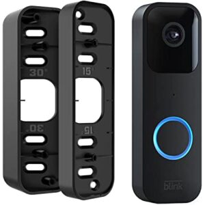 Blink Doorbell Mount, Adjustable (15 to 45 Degrees) Corner Kit for Blink Video Doorbell, Wide Viewing Angle Mount (Blink Doorbell is NOT Included)