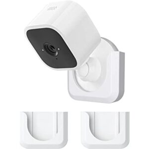 Blink Mini Camera Adhesive Wall Mount Bracket, Strong Adhesive Durable Camera Mount Stand for Blink Mini Indoor Camera, No Drill, No Screws, Decorate Damage-Free, Easy to Install (2 Pack)