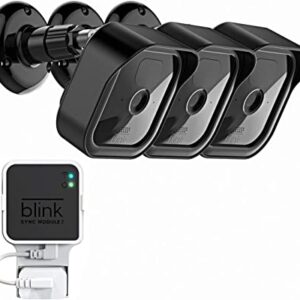 All-New Blink Outdoor Camera Surveillance Mount, 3 Pack Weatherproof Protective Housing and 360 Degree Adjustable Mount with Sync Module 2 Mount for Blink Outdoor (Blink Camera are Not Included)