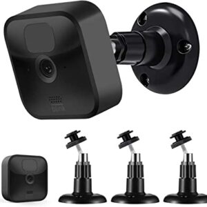 Sonomo Blink Outdoor Camera Mount 3PCS, 360 Degree Adjustable Wall Mount Bracket for Blink Outdoor Camera and Blink Indoor Security Camera System Accessories (Black)