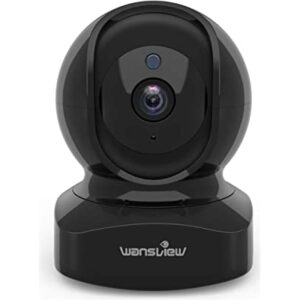 wansview Wireless Security Camera, IP Camera 1080P HD, WiFi Home Indoor Camera for Baby/Pet/Nanny, 2 Way Audio Night Vision, Works with Alexa, with TF Card Slot and Cloud