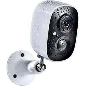 GMK Security Camera Wireless Outdoor, 1080P Color Night Vision AI Motion Detection 2-Way Talk Battery Powered WiFi Home Indoor Camera IP65 Weatherproof Spotlight Siren Alarm Cloud/SD Storage